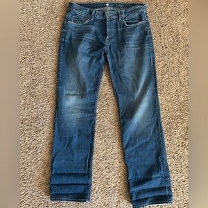 7 For All Mankind Carsen Relaxed Fit Jeans - size 36